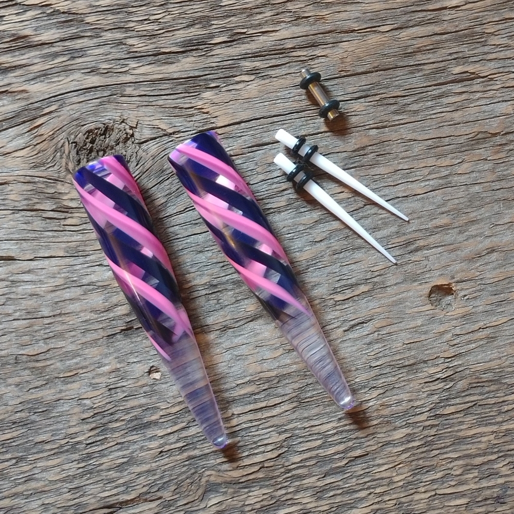 7/16" and 8g tapers